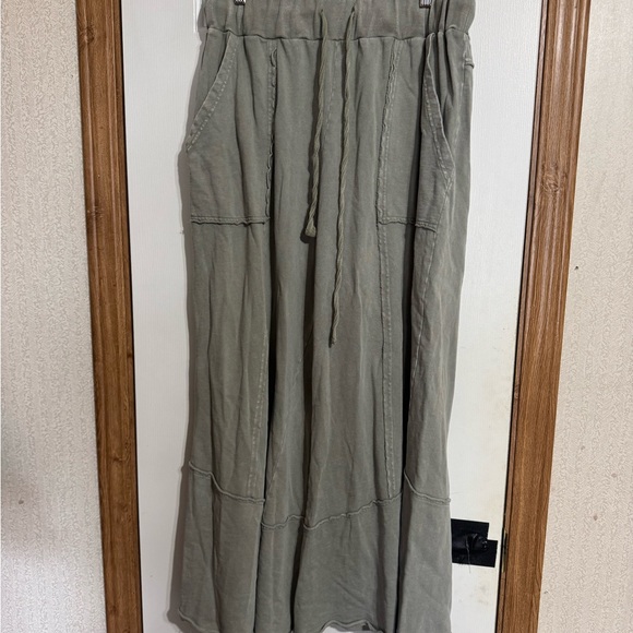 Three Bird Nest Pants - Three Bird Nest Sage Green pants